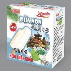 Kem dừa non