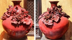 Đôi bình huyết long