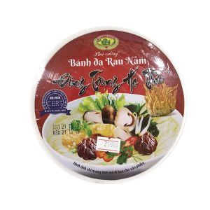 Bánh đa rau nấm Đông trùng hạ thảo