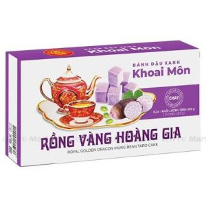 Bánh đậu xanh hương vị khoai môn Rồng Vàng Hoàng Gia