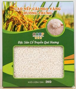 Gạo nếp cái hoa vàng Hương Trung